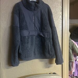 Cozy Gray Fleece Pullover